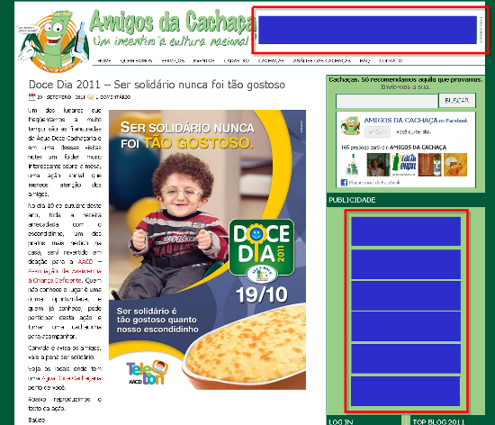 Anúncio Banner servicos Anúncio de Banner
