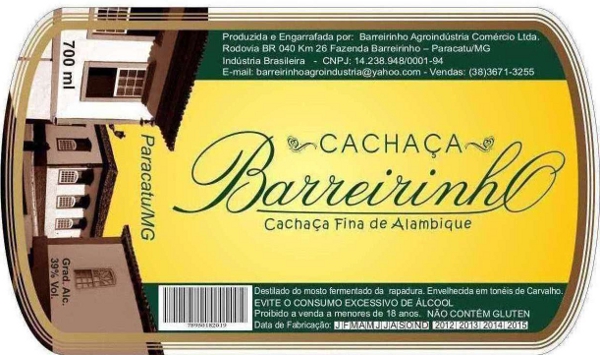 Cachaça Barreirinho