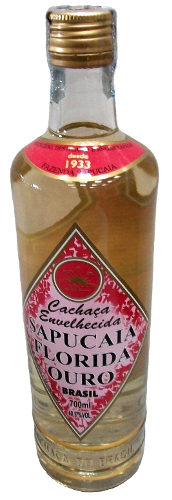 Cachaça Sapucaia Florida Ouro