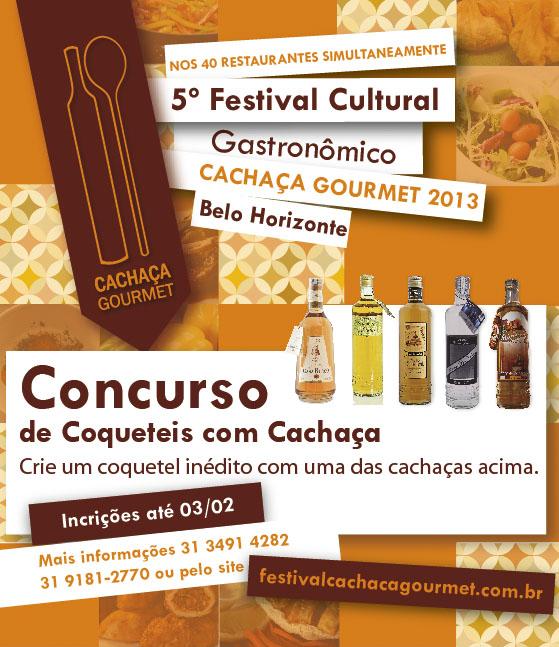 Concurso de Coquetéis com Cachaça